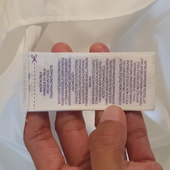 Ralph Lauren Andresa Cotton Broadcloth Shirt - Picture 4 of 12